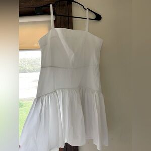 White Abercrombie dress